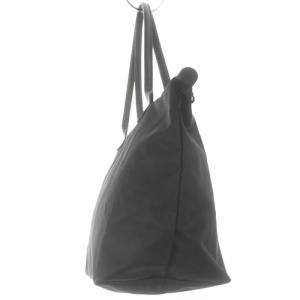 Longchamp プリアージュ トートバッグ ハンドバッグ ロゴ 切替 ブラック