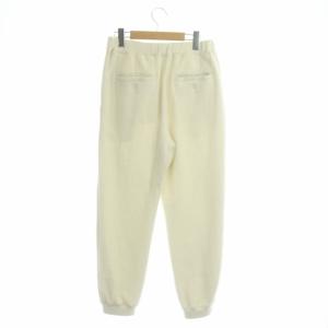 nest Robe 20AW ウール混ダブルフェイスパンツ ニット イージー F アイボリー