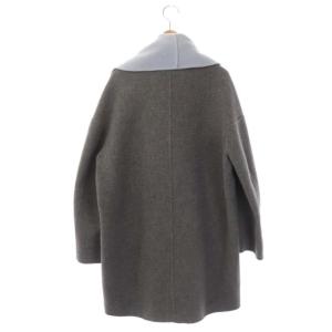 TOMORROWLAND ミドルコート ストール付き ウール 36 グレー