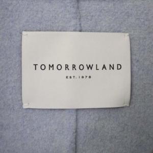 TOMORROWLAND ミドルコート ストール付き ウール 36 グレー