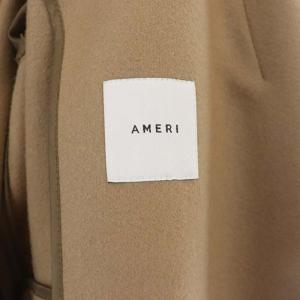 Ameri VINTAGE LITTLE FLARE LONG COAT  M  ブラウン