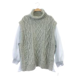 20AW UNDRESSED COTTON CANDY SLEEVE KNIT ニット セーター 長袖