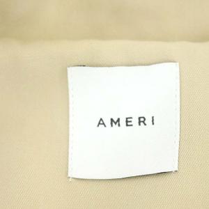 Ameri VINTAGE AMERI バックプリーツトレンチコート スプリングコート アウター ロング ベージュ