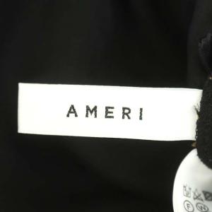 Ameri VINTAGE AMERI 20AW CUTTING LACE SKIRT ロング カットレース M キャメル