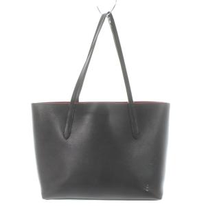 COACH トートバッグ レザー ロゴ ブラック