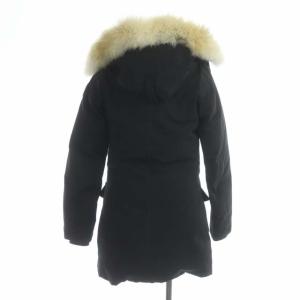 CANADA GOOSE 2603JL BRONTE PARKA ダウンコート コヨーテファー XS 黒