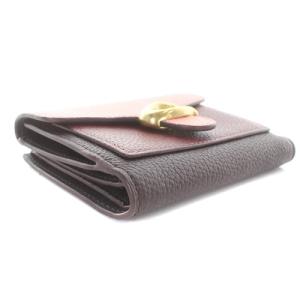 COACH TABBY SMALL WALLET コンパクトウォレット 財布 二つ折り レザー ピンク 赤