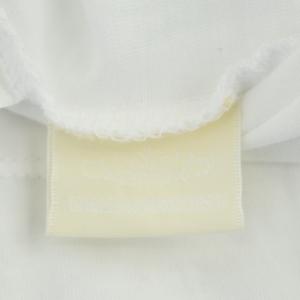 GRACE CONTINENTAL 22SS フォトフレアTシャツ カットソー 半袖 クルーネック プリント チュール 36 白 ホワイト