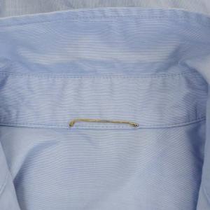 L'Appartement 21AW BF SHIRTS シャツ ブラウス 長袖 前開き ライトブルー