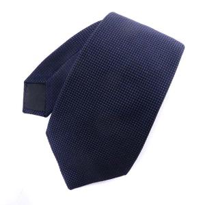 ネクタイ レギュラータイ シルク ネイビー