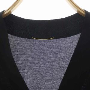 Deuxieme Classe 22SS gentleness カーディガン ニット 長袖 ブラック