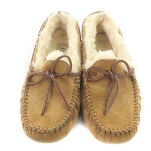UGG australia ダコタ W DAKOTA ムートン モカシン シューズ リボン 24cm ブラウン 5612