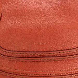 Chloe マーシー ハンドバッグ 2way レザー 赤