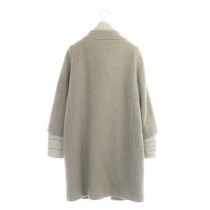 HERNO 中綿コート スタンドカラー 42 グレー