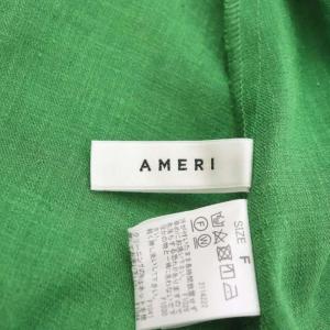 Ameri VINTAGE 21SS FLARE KUNG FU BLOUSE ブラウス プルオーバー ノースリーブ チャイナボタン フレア バックテール