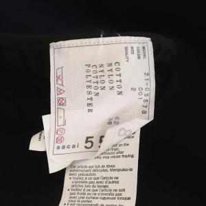 sacai 21SS 3-POCKET SPONGE SHORT SLEEVE カットソー 切替 2 ブラック