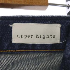 upper hights THE HERS ボーイフレンドデニムパンツ ジーンズ テーパード ジッパーフライ 21 青 ブルー
