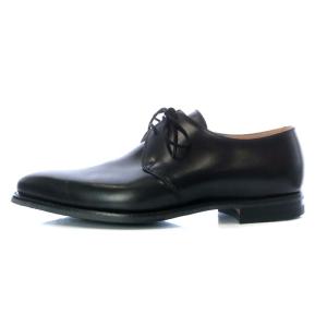 Crockett & Jones HIGHBURY ビジネスシューズ プレーントゥ レザー 8E 黒