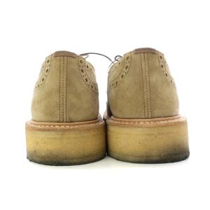 Tricker's boysmarket別注 8064 ビジネスシューズ ウイングチップ スエード 8.5 ベージュ