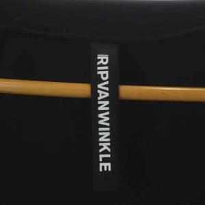 RIPVANWINKLE 22SS ジップアップ ジャージー トラックジャケット S 黒 ブラック