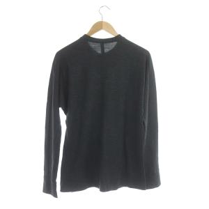 RIPVANWINKLE 21AW ドルマン ジャージー Charente Gray ニット セーター 長袖 チャコールグレー