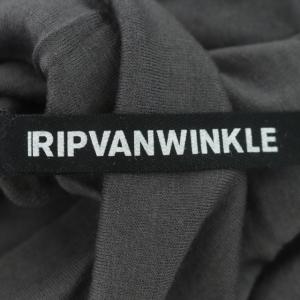 RIPVANWINKLE 21AW ドルマンタートルジャージーニット 長袖 プルオーバー ウール 3 チャコールグレー
