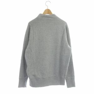 LOOPWHEELER for LOWERCASE モックネックスウェット 長袖 プルオーバー S グレー