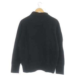 LOOPWHEELER for LOWERCASE モックネックスウェット トレーナー 長袖 プルオーバー S ブラック