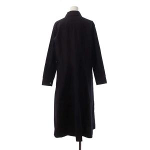 MARGARET HOWELL 21AW FINE COTTON CHAMBRAY シャツワンピース  長袖 1 ダークパープル