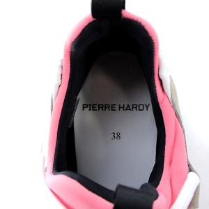 PIERRE HARDY NS04X トレックコメット 24cm ピンク ホワイト