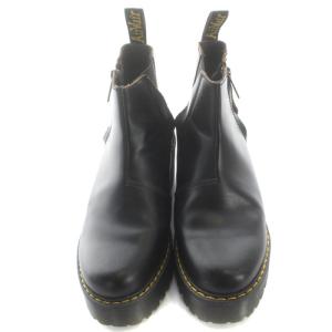 Dr.Martens ROMETTY2 サイドジップ チェルシーブーツ ショート レザー UK5 24cm ブラック