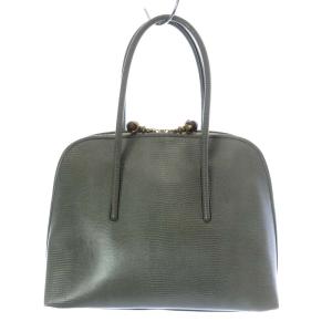 TOFF&LOADSTONE トートバッグ ハンドバッグ レザー グレー