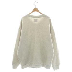 FREAK'S STORE Cosby別注 WEB限定 スナップカーディガン スウェット ロング 裏起毛 長袖 F ライトグレー