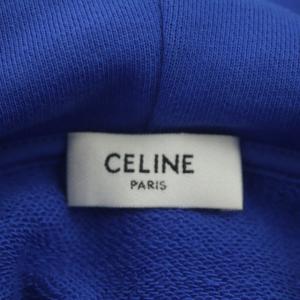 CELINE 21SS ルーズ スウェットシャツ パーカー M 青
