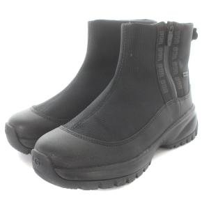 UGG australia YOSE ZIP ブーツ ショート ロゴ 25cm ブラック