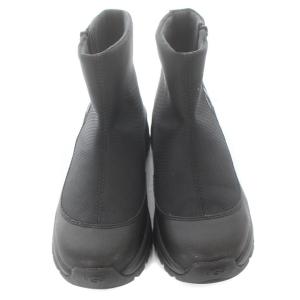 UGG australia YOSE ZIP ブーツ ショート ロゴ 25cm ブラック