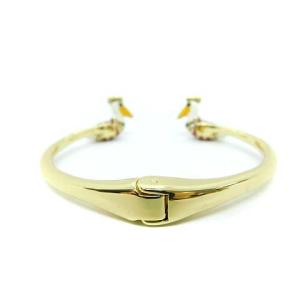 kate spade new york バングル ペリカン ゴールド色