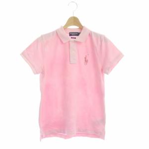 PINK PONY 半袖ポロシャツ コットン XS ピンク