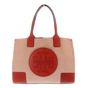 ELLA CANVAS MINI TOTE トートバッグ キャンバス レザー 赤 レッド 白 ホワイト