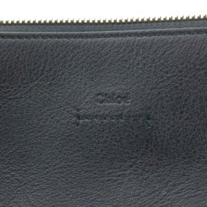 Chloe VICKヴィック トートバッグ レザー 紺 赤