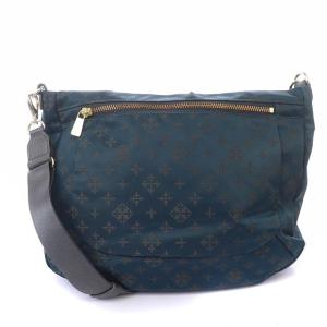 russet ショルダーバッグ 総柄 グリーン