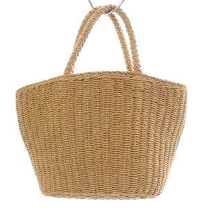 ANTEPRIMA MISTO フィオッコ パリア FIOCCO PAGLIA かごバッグ ハンドバッグ リボンモチーフ 巾着 ベージュ