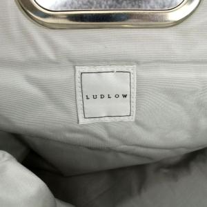 LUDLOW ハンドバック ボア グレー