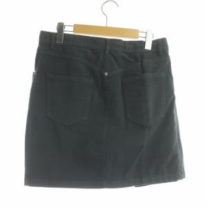 Chalayan ラップスカート ミニ タイト 40 ダークグレー