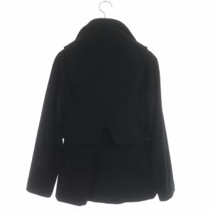 Chalayan コート シングル ショート丈 ウール カシミヤ混 40 ブラック