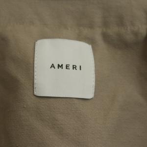 Ameri VINTAGE シースルートレンチコート スプリングコート ロング グレー