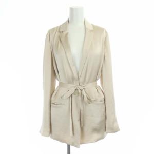 21AW Crushed Satin Belt Vent JKT テーラードジャケット ベルト付き