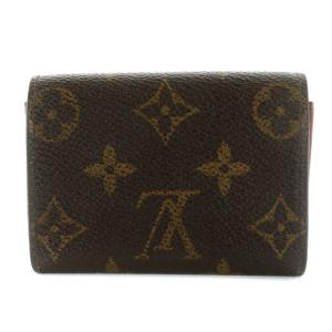 LOUIS VUITTON モノグラム ポルト モネ プラ コインケース カードケース  M61930