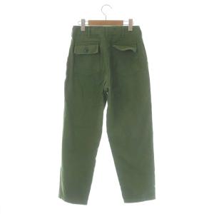 Shinzone ミリタリーベイカーパンツ テーパード 36 緑 グリーン