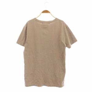 REMI RELIEF CalilforniaプリントTシャツ カットソー 半袖 F ブラウンベージュ
